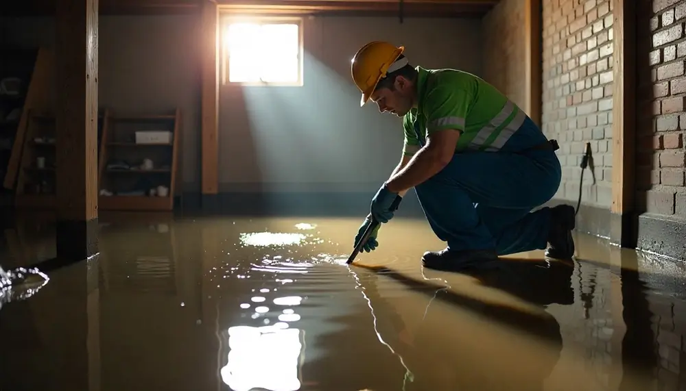 Professional water damage restoration services in Ivanhoe, TX